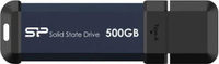 Внешний SSD диск 1.8 500 Gb USB 3.2 Gen 2 Silicon Power MS60 синий SP500GBUF3S60V1B