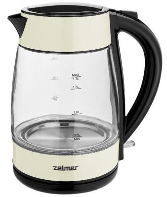 Чайник ZCK8011I GLASS/IVORY ZELMER Zelmer