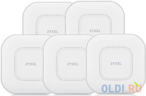 ZYXEL WAX610D (Pack of 5 pcs) NebulaFlex Pro Hybrid Access Point, WiFi 6, 802.11a / b / g / n / ac / ax (2.4 and 5 GHz),