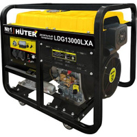 Дизельный генератор Huter LDG 13000LXА, 220/12 В, 9.5кВт [64/2/10]