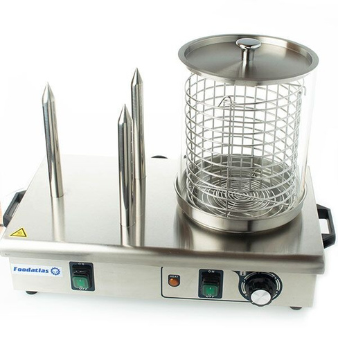 Аппарат для приготовления хот-догов HHD-03 паровой гриль FoodAtlas 120816