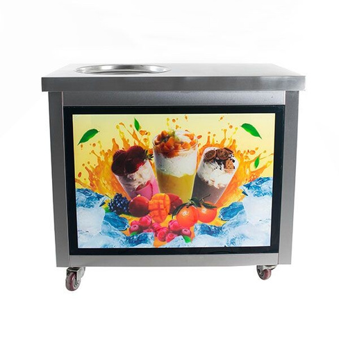 Фризер для ролл мороженого KCB-1Y Foodatlas (световой короб, стол для топпингов) FoodAtlas 120971
