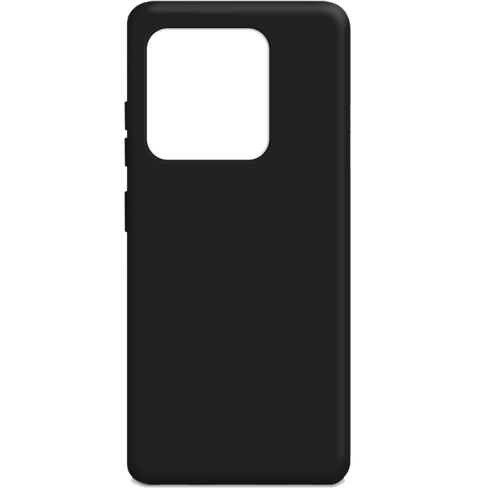 Чехол-крышка LuxCase для Tecno POP7, термополиуретан, черный