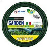 Шланг поливочный 25 м Belamos Garden Luxe, пластик, 3/4", армированный, зеленый BELAMOS ЯЧ61