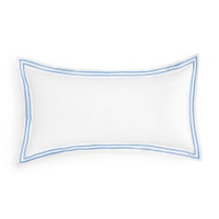 Декоративная подушка из итальянского перкаля Hudson Park, 10 x 20 дюймов Hudson Park Collection, цвет Blue