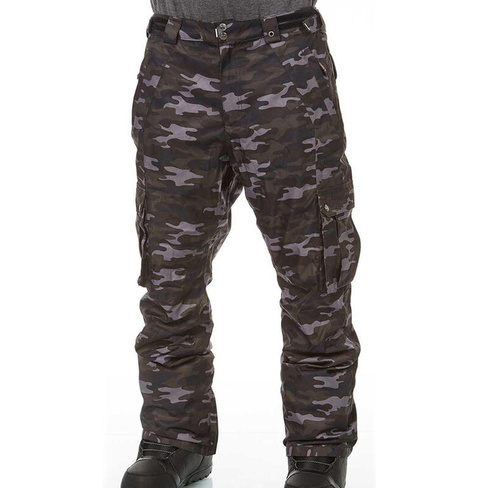 Мужские брюки для лыж/сноуборда - камуфляж CARTEL Light Board Corp, цвет schwarz