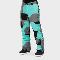 Мужские зимние спортивные штаны для сноуборда Sleet SIROKO бирюзовые