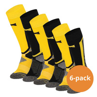 Носки Xtreme для сноуборда, 6 шт., разноцветные, желтые XTREME SOCKSWEAR, цвет gelb
