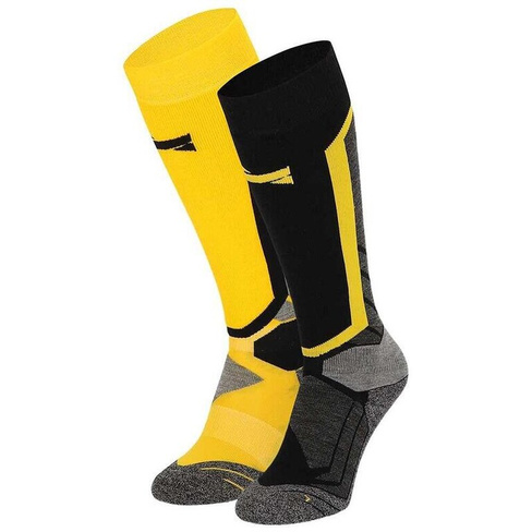 Носки для сноуборда Xtreme, 2 пары, разноцветные, желтые XTREME SOCKSWEAR, цвет gelb