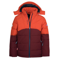 Детская зимняя куртка Gryllefjord темно-оранжевый/бордовый/мистик синий TROLLKIDS, цвет braun