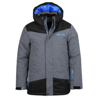Детская зимняя куртка Norefjell водоотталкивающая серый меланж/синий TROLLKIDS, цвет grau