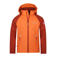 Детская куртка Rondane на молнии XT Светло-оранжевый/красно-коричневый TROLLKIDS, цвет braun