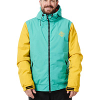 Куртка для лыж/сноуборда мужская - GATE мятно-горчичный Light Board Corp, цвет gelb