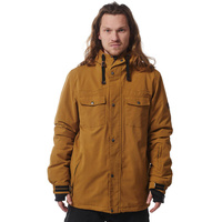 Куртка для лыж/сноуборда мужская - STANLEY коричневый костяной Light Board Corp, цвет braun