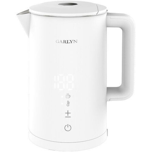 Чайник электрический GARLYN K-250S, 2200Вт, белый