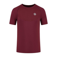 Мужская спортивная футболка с коротким рукавом из технического материала - Essential ROGELLI, цвет rot