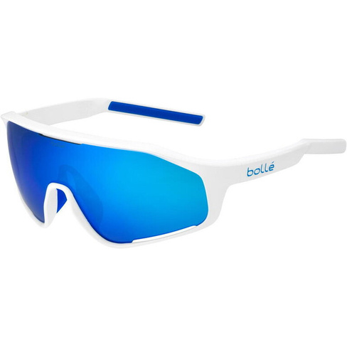 Спортивные очки Shifter Brown Blue Cat 3 белые блестящие Bollé, цвет weiss