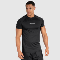 Мужская футболка Maison Black для спорта и отдыха SMILODOX, цвет schwarz