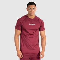 Мужская футболка Maison Bordeaux для спорта и отдыха SMILODOX, цвет rot