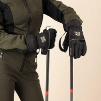 Женские лыжные перчатки Heatkeeper Pro черные HEAT KEEPER, цвет schwarz