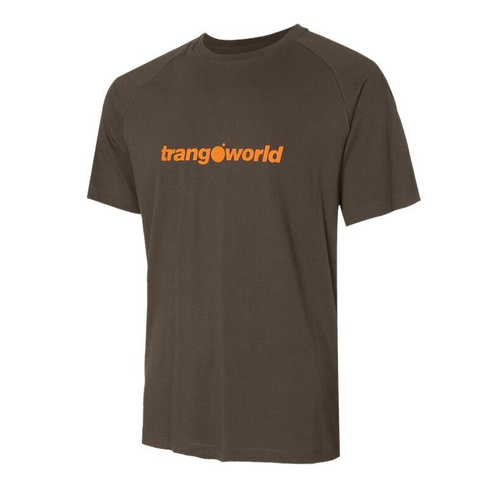 Trangoworld Fano Мужская футболка с коротким рукавом коричневая