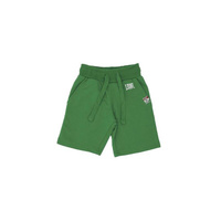 Базовые флисовые шорты-бермуды с небольшим логотипом Leone 1947 Apparel, цвет verde