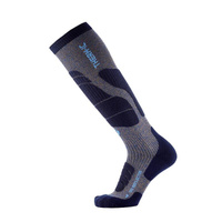 Мужские теплые лыжные носки из мериносовой шерсти - Ski Merino Reflector THERM-IC, цвет gris