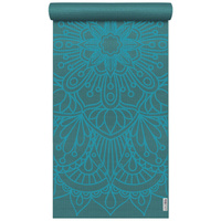 Коврик для йоги Basic Art Lotus Mandala Yoga Нескользящий YOGISTAR, цвет blau