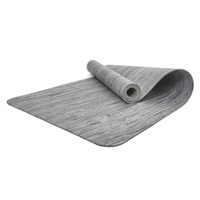 Коврик для йоги Reebok Camo, 5 мм, серый/черный
