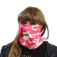 Ветрозащитная маска, размер универсальный, розовый хаки No brand