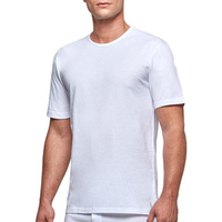 Комфортная футболка Essentials из чистого хлопка с круглым вырезом IMPETUS, цвет weiss