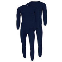 Мужское термобелье, комплект из 2 штук | Рубашка + брюки | Внутренний флис | Синий BLACK SNAKE, цвет blau