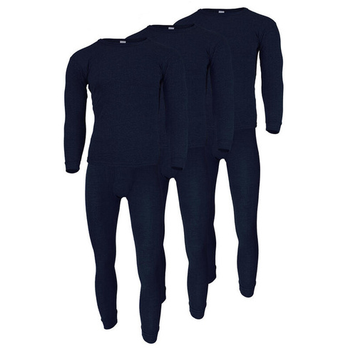 Мужское термобелье, комплект из 3 штук | Рубашка + брюки | Синий BLACK SNAKE, цвет blau