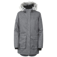 Непромокаемая женская куртка Thundery Черный/Серебристый Серый TRESPASS, цвет gris