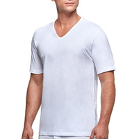 Хлопковая футболка с V-образным вырезом Essentials Underwear IMPETUS, цвет weiss