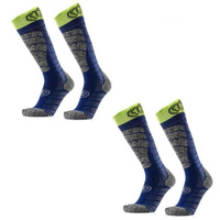 Чрезвычайно удобные лыжные носки, защита и мягкость. Пакет из 2 шт. — Лыжный комфорт SIDAS, цвет blau