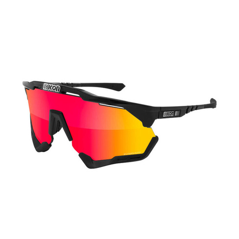 Высококачественные спортивные очки Aeroshade XL Scicon Sports, цвет rojo