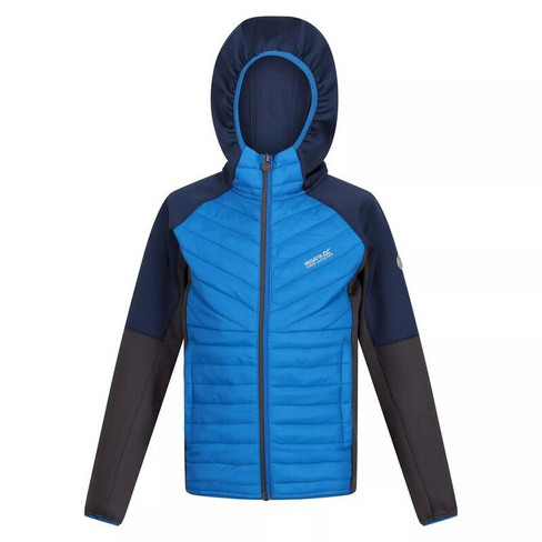 Куртка Kielder Hybrid VI для мальчиков и девочек Sky Diver синий, темно-серый REGATTA, цвет azul