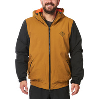 Куртка мужская для лыж/сноуборда - GATE Bone Brown Black Light Board Corp, цвет braun