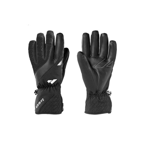 Перчатки AURACH.GTX черные дышащие водонепроницаемые ветрозащитные ZANIER, цвет schwarz