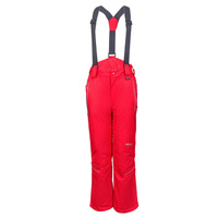Детские лыжные штаны Slim Holmenkollen Водонепроницаемы Красный / Солнечно-желтый TROLLKIDS, цвет gelb