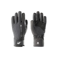 Перчатки SERFAUS.STX черные дышащие водонепроницаемые ветрозащитные ZANIER, цвет schwarz