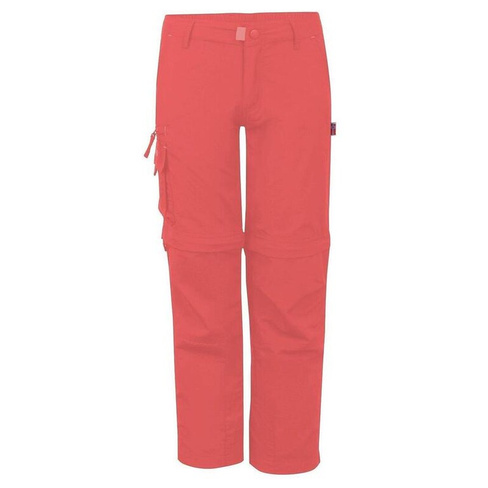 Детские треккинговые брюки Oppland персиковые TROLLKIDS, цвет rosa