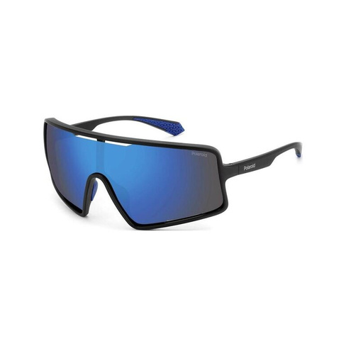 Поляризованные солнцезащитные очки PLD 7045/S мужские - черные POLAROID, цвет blau
