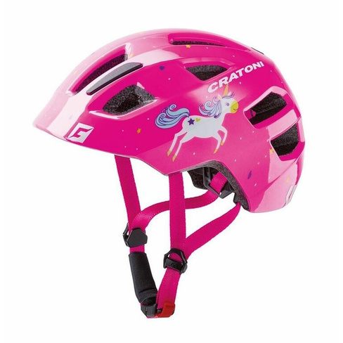 Детский шлем CRATONI Maxster розовый глянец