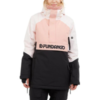Лыжная куртка Birch Logo Anorak женская - розовый Fundango, цвет rosa