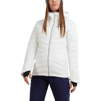 Лыжная куртка Punch Padded Jacket женская - белая Fundango, цвет weiss