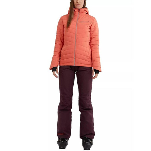 Лыжная куртка Punch Padded Jacket женская - красная Fundango, цвет rot