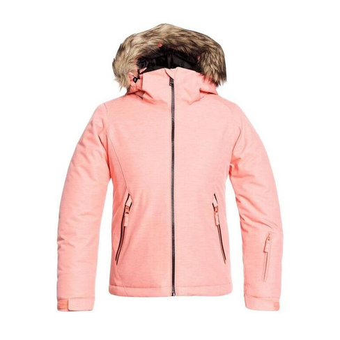 Лыжная куртка для девочки Jet Ski 10K ROXY, цвет orange