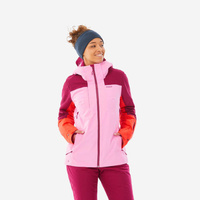 Лыжная куртка женская - 500 фуксия/розовый WEDZE, цвет rosa